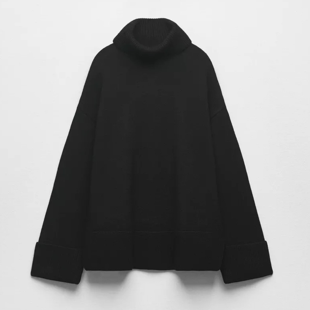 Zara Cuffed Knit Sweater